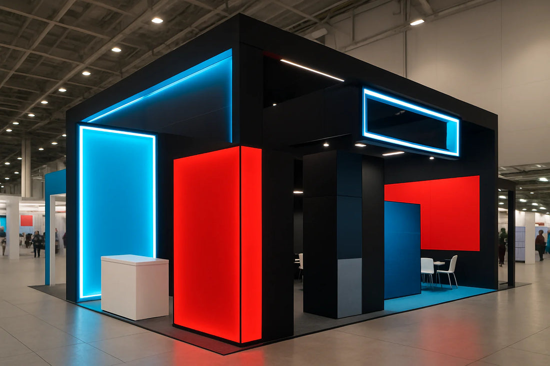 backlit turnkey trade show booths
