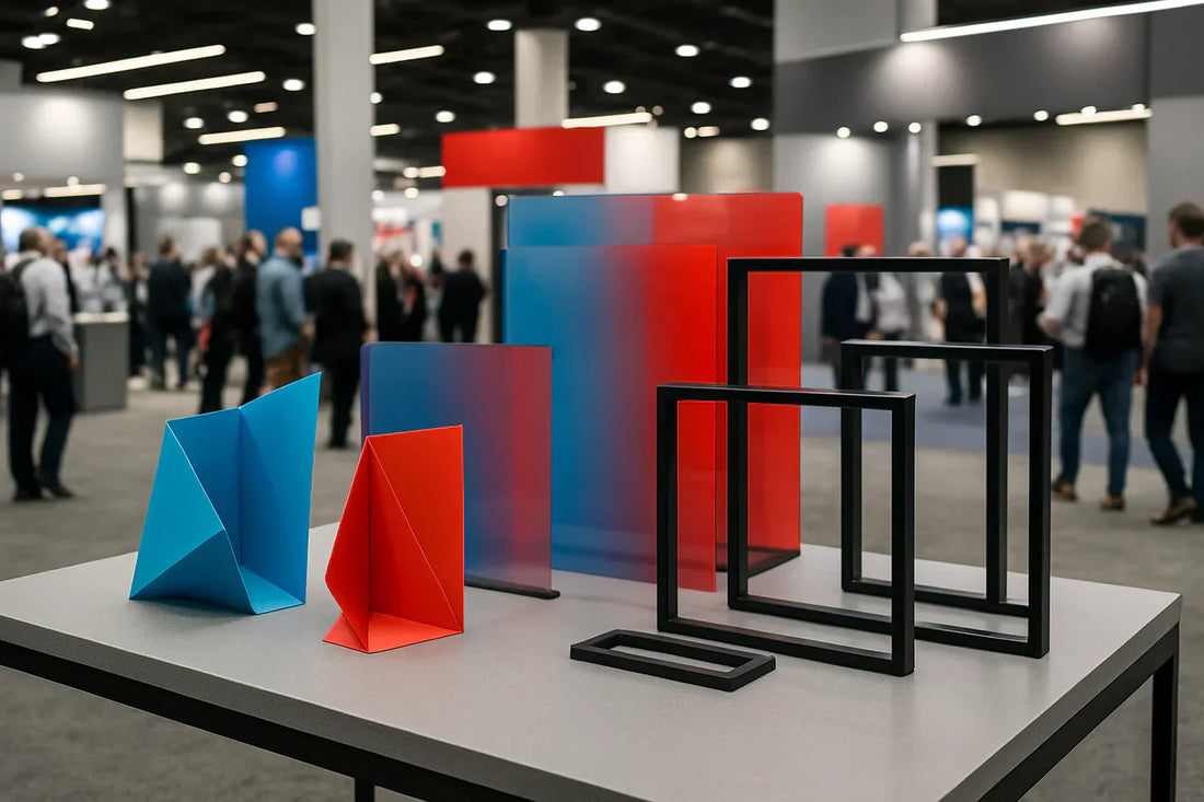 small tabletop pop up displays