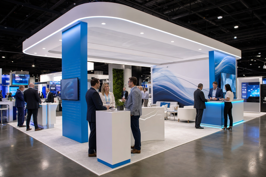 10x10ft turnkey trade show booth rental if budget under $4000