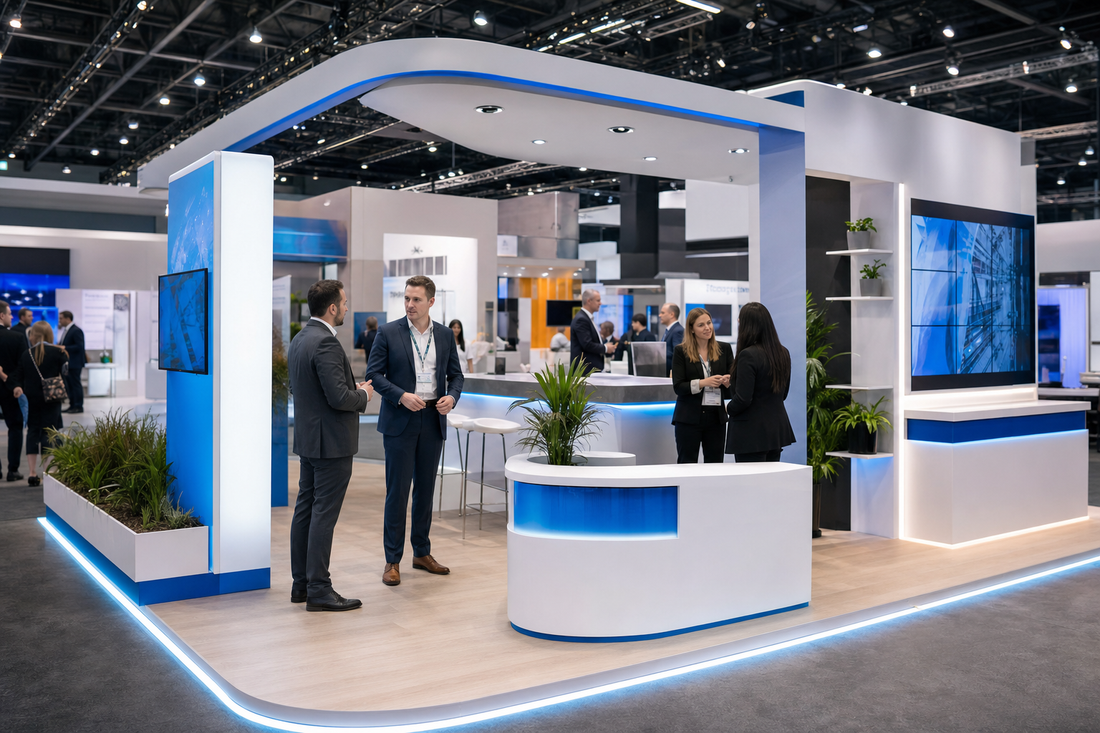 10x10ft turnkey trade show booth rental if budget under $4000