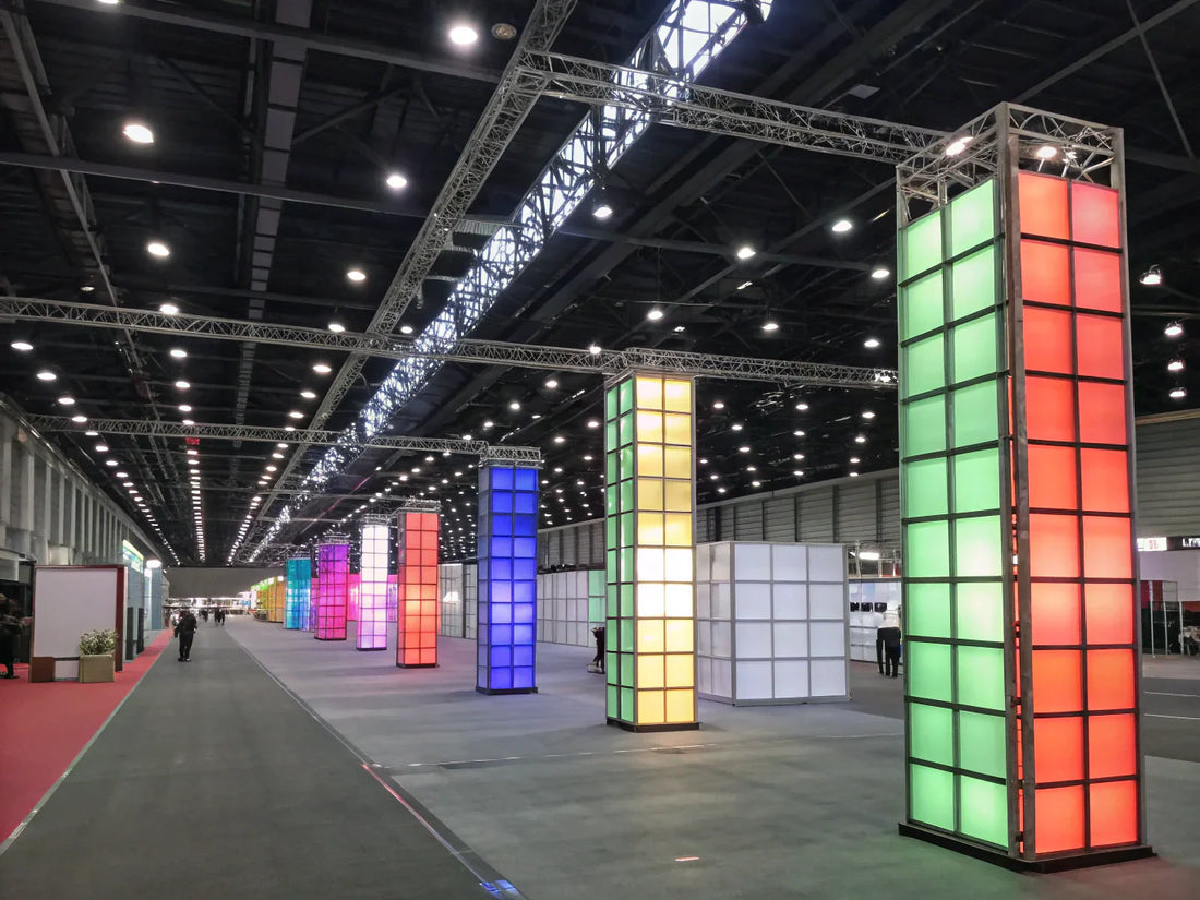 large format modular trade booths