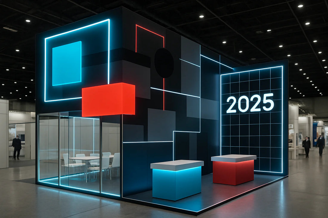 highlighted backlit trade shows