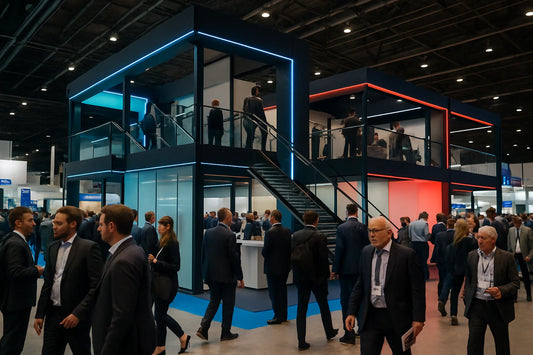 effective double deck booth designs