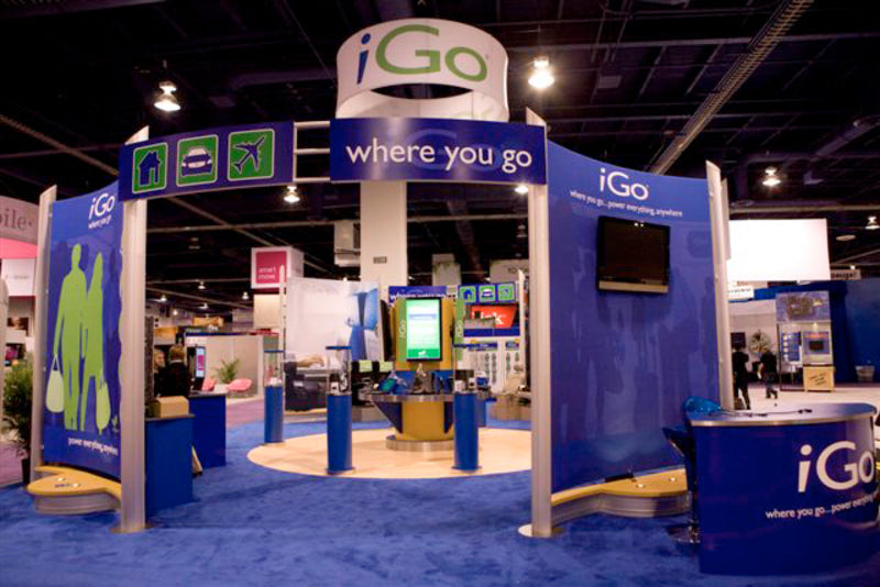 Close-up of Iconic XL Trade Show Carpet in dark gray with textured surface for durable event flooring