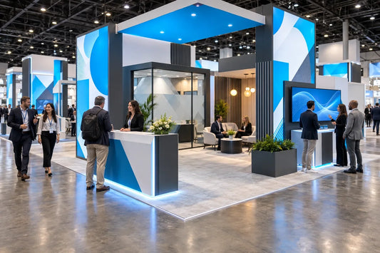 Alternatives to large custom exhibits.