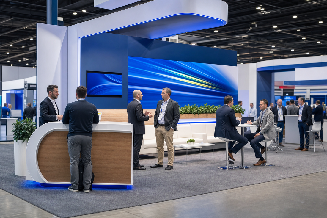 Best 10x20 turnkey trade show booth rentals for health brands