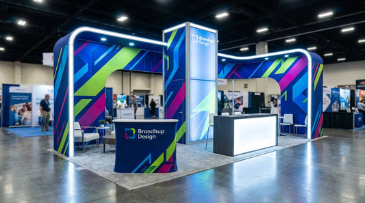 Best carpet colors for trade show branding.