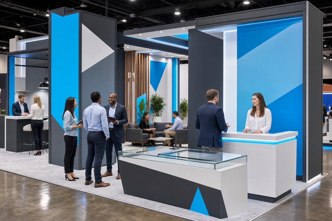best Circular Hanging Tension Fabric Display for large trade shows