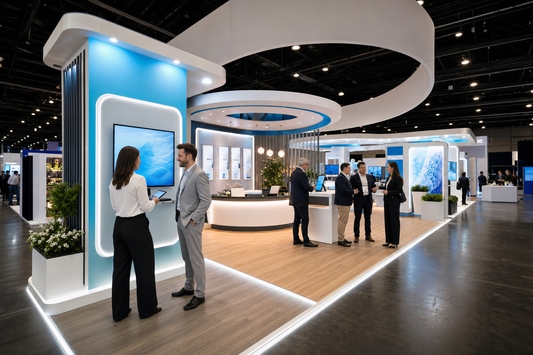 Cheapest raised platforms for trade shows?