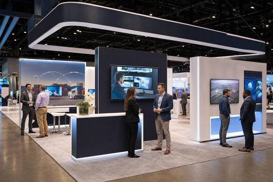 Compare rental booths to pop-up displays