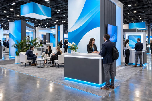 Cost of messaging panels in trade show rentals