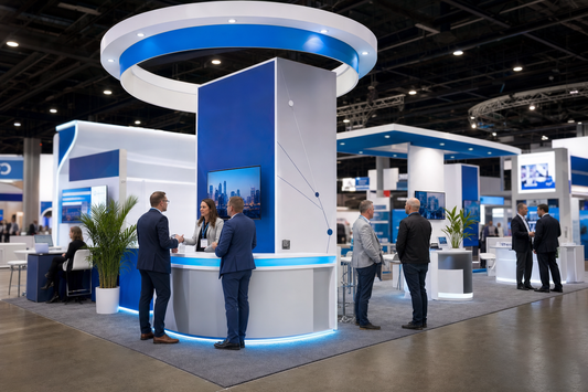 creative ideas for trade show booth