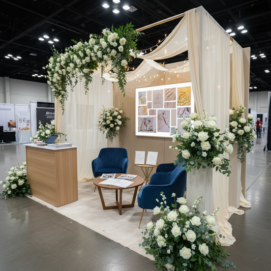 bridal show booth ideas