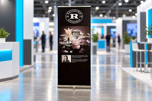 fabric banner stand