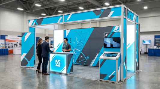 How much for branded 10x20 exhibits?
