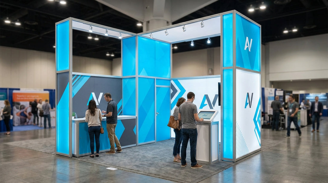 how to use 25ft+ Trade Show Display