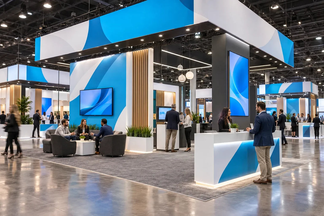 Modular vs pop-up trade show systems.