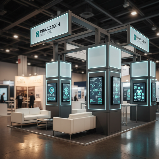 trade show booth ideas attract visitors