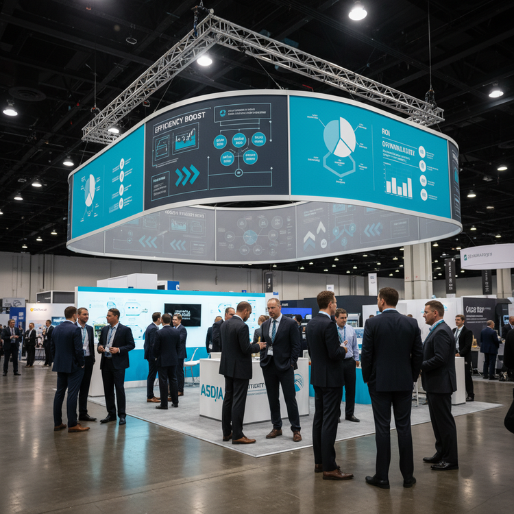 View of Hang Display Guide: Boost Trade Show ROI by 32% – iconicdisplays