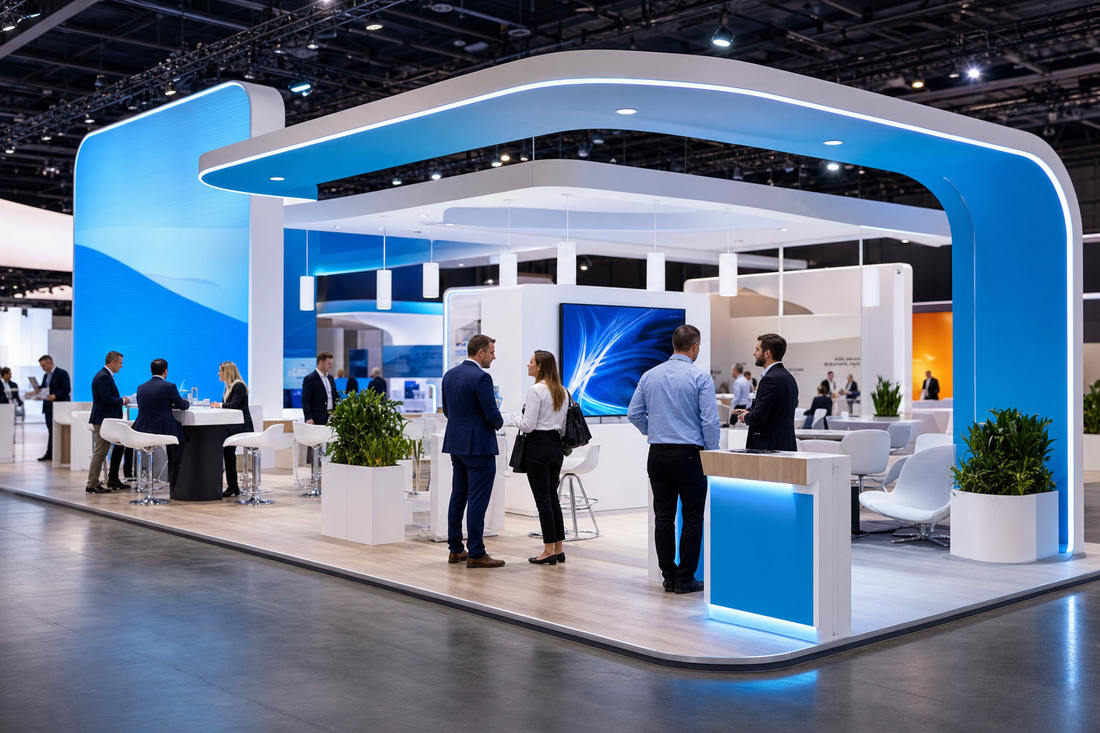 what 25ft+ trade show display for first-time exhibitors on a budget