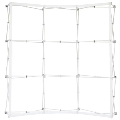 8ft Curved Wall Fabric Pop Up Display