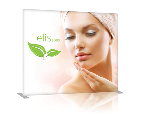 8ft Straight Tension Fabric Display