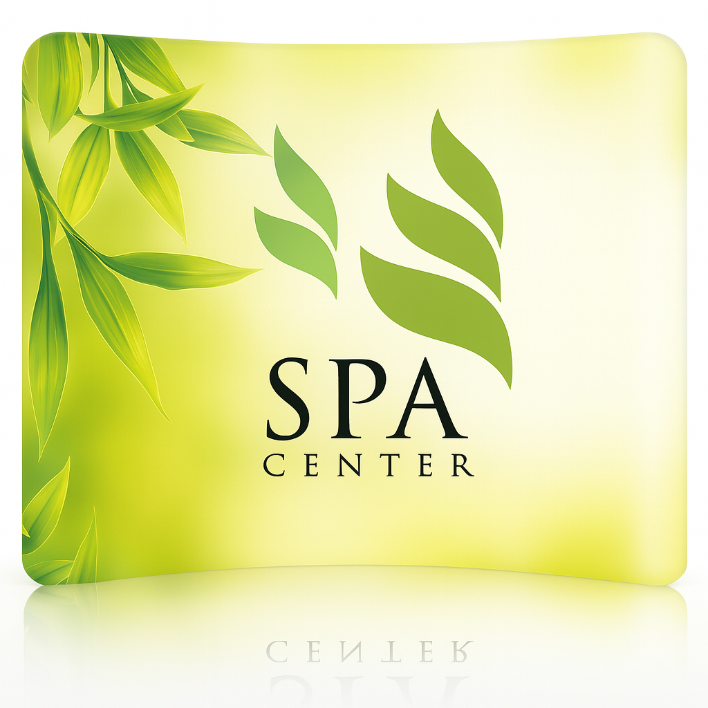 8ft Curved Tension Fabric Display – iconicdisplays, image size:1024x1024