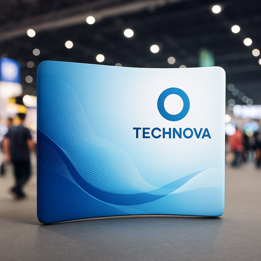 10 ft Curved Tension Fabric Display