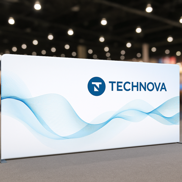 20ft Straight Tension Fabric Display