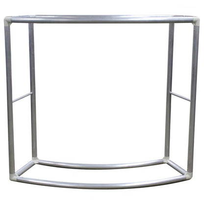 Curved Tension Fabric Portable Counter - Single