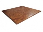 Hardwood Booth Flooring